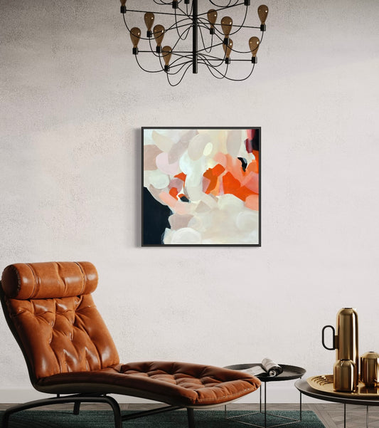 Orange Silhouettes